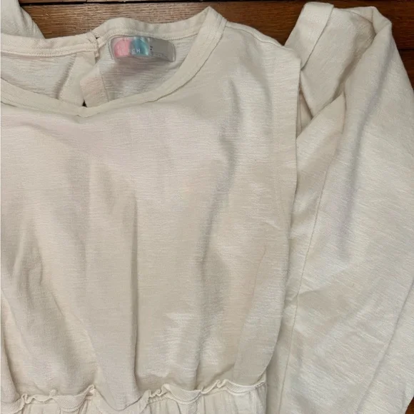 Free People Cream pull on Jumper - Picture 3 of 4